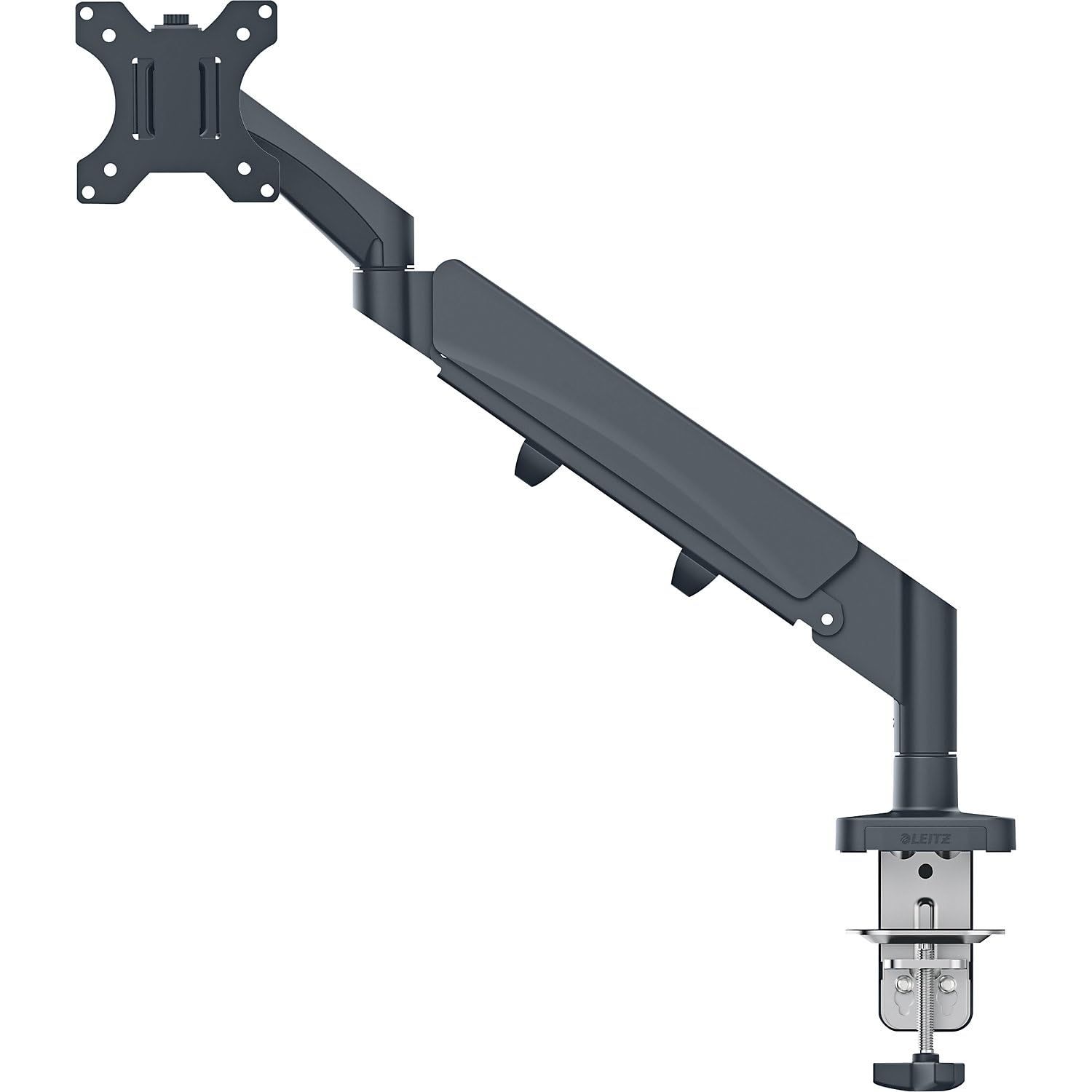 leitz-ergo-braccio-monitor-singolo-17-32-9-kg-grigio-scuro image 1