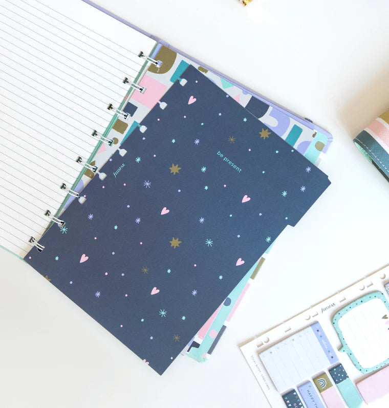 filofax-good-vibes-divisori-per-notebook-a5-set-6-in-plastica image 3