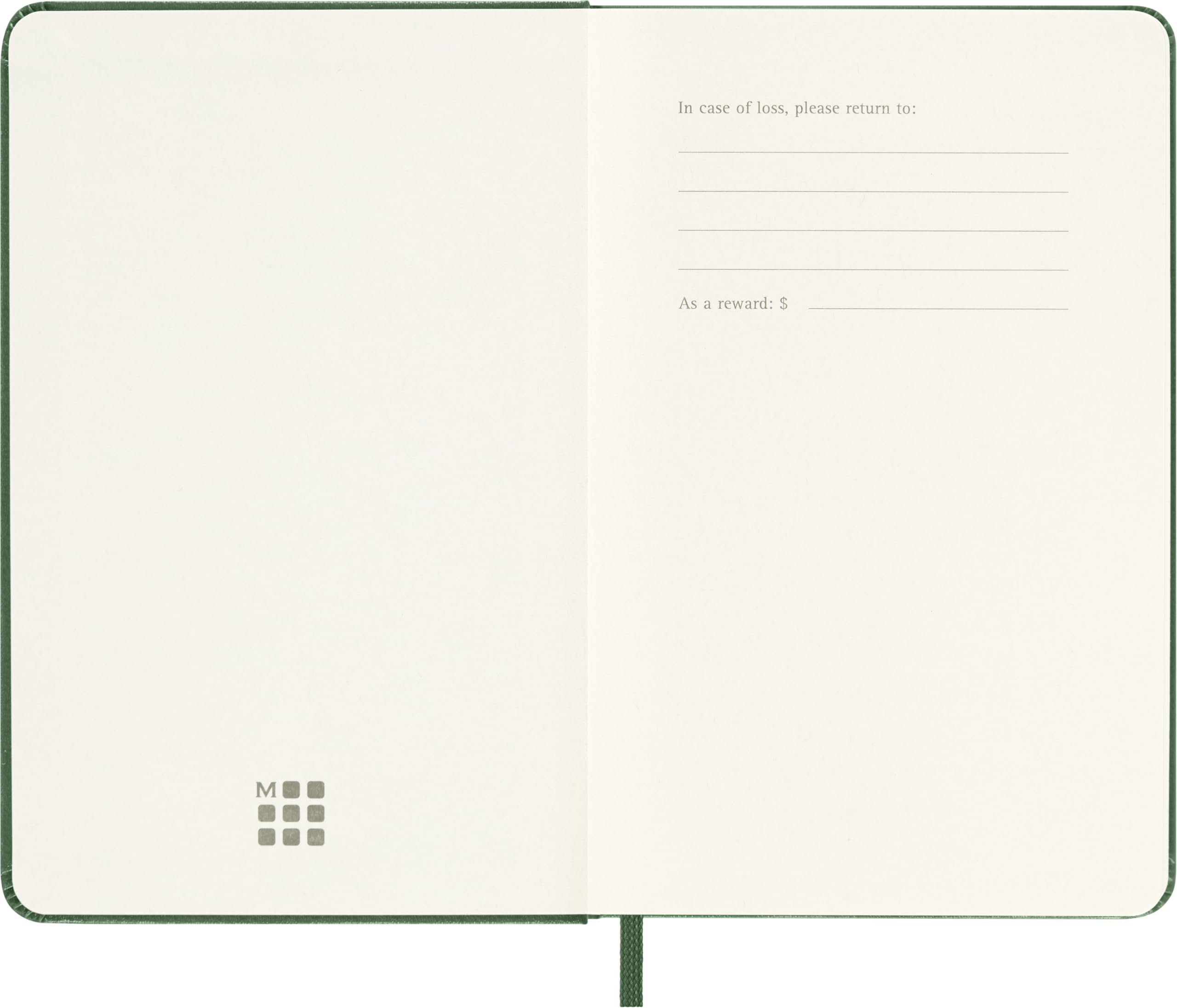 moleskine-agenda-settimanale-2027-pocket-9x14-cm-verde-mirto-copertina-rigida image 2