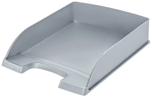 leitz-plus-standard-vaschetta-portacorrispondenza-a4-argento-5-pezzi image 1