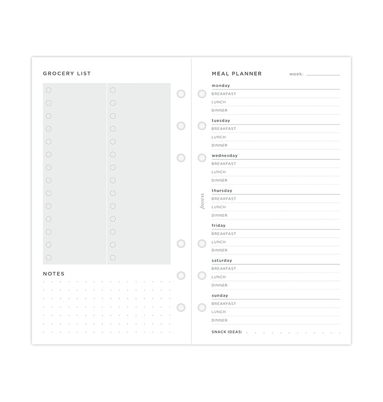 filofax-refill-meal-planner-personal-56-fogli image 5