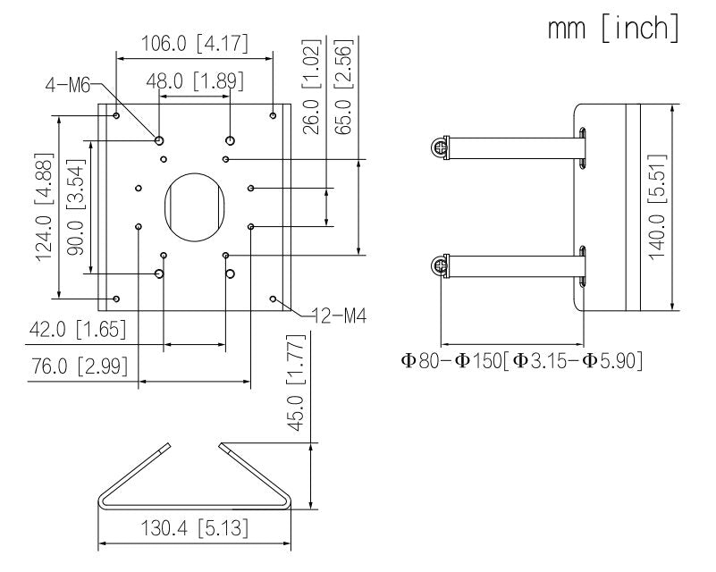 burg-w-chter-bwna-ma156-supporto-a-palo-per-telecamere-ip image 3