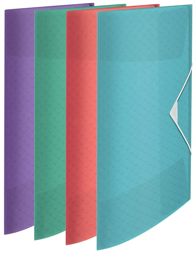 esselte-colour-breeze-cartelle-3-lembi-a4-150-fogli-20-pezzi-colori-assortiti image 1