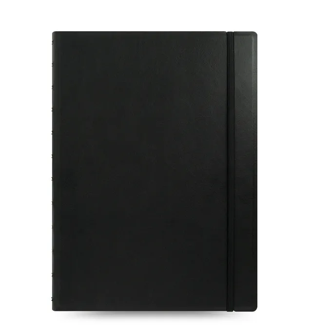 filofax-notebook-a4-spirale-in-similpelle-con-elastico image 1