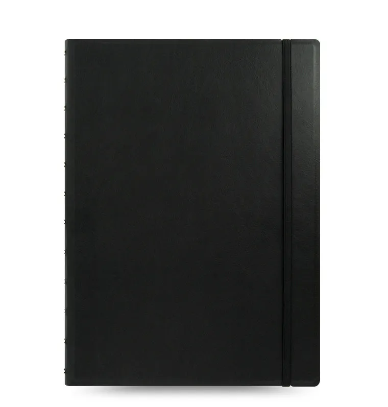 filofax-notebook-a4-spirale-in-similpelle-con-elastico image 1