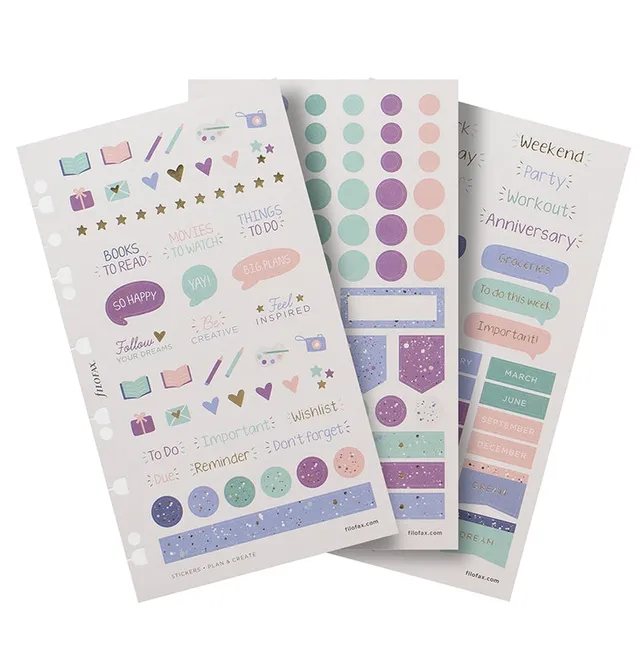 filofax-expressions-stickers-set-6-fogli image 1