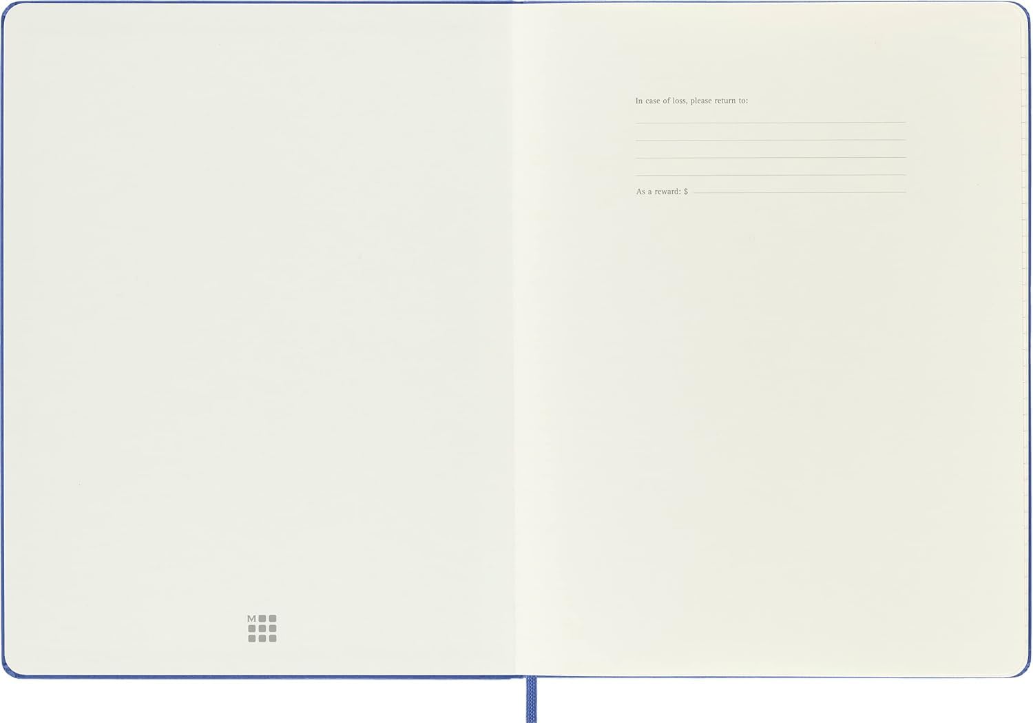 moleskine-classic-notebook-xl-19x25-cm-rigato-blu-ortensia image 4