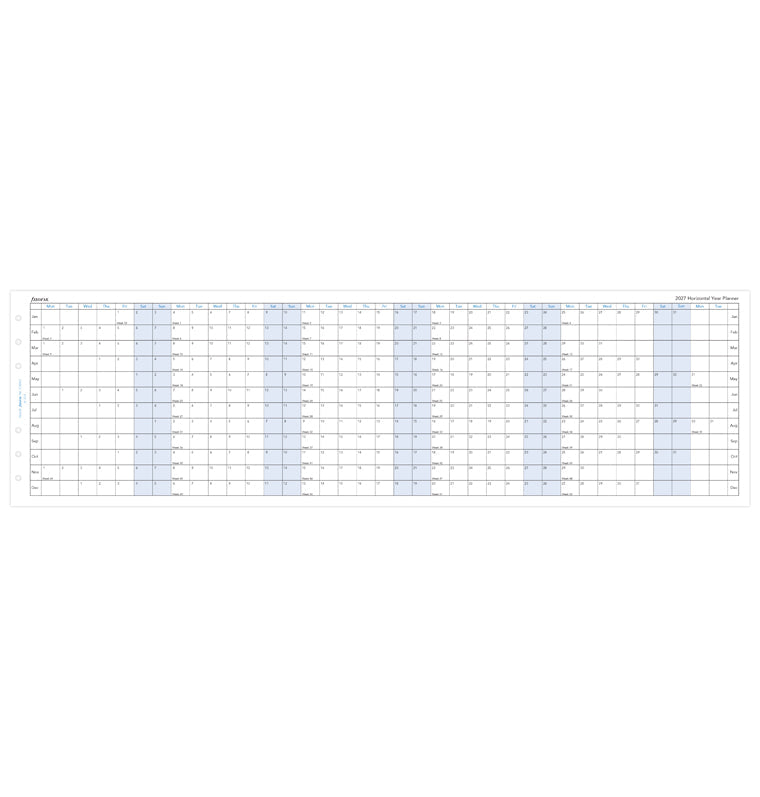filofax-planner-annuale-orizzontale-personal-2027-inglese image 4