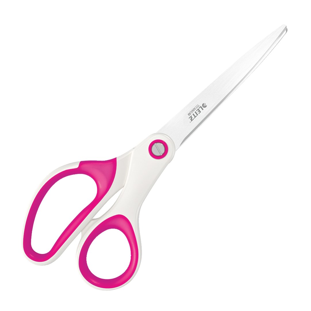 leitz-wow-forbici-titanio-ambidestre-20-5-cm-fucsia image 1