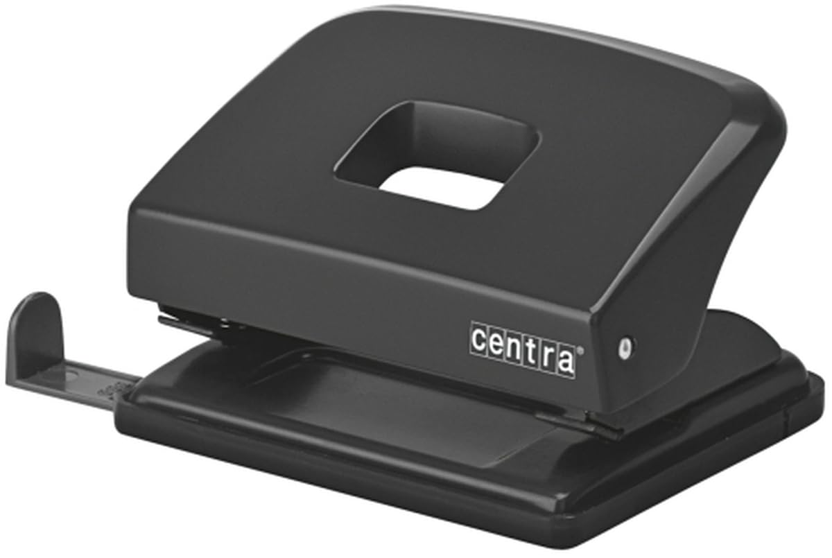 esselte-centra-hp20-perforatore-2-fori-20-fogli-nero-623675 image 1