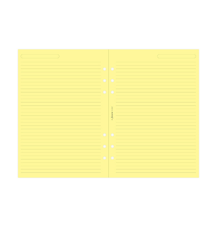 filofax-refill-fogli-a-righe-gialli-a5-25-fogli image 5