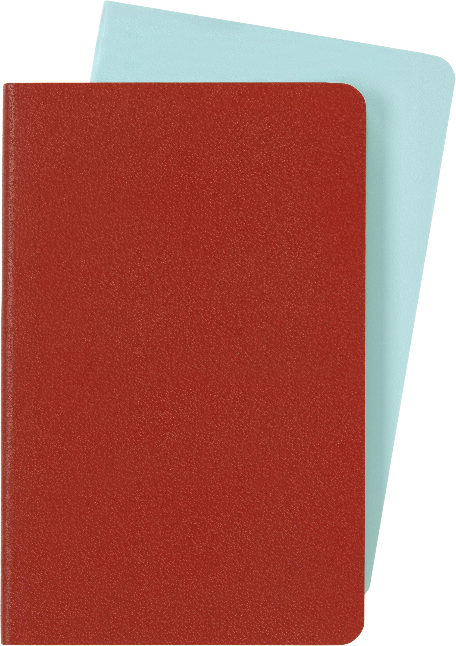 moleskine-volant-journal-set-2-quaderni-pocket-9x14-cm-righe-arancione-corallo-e image 2