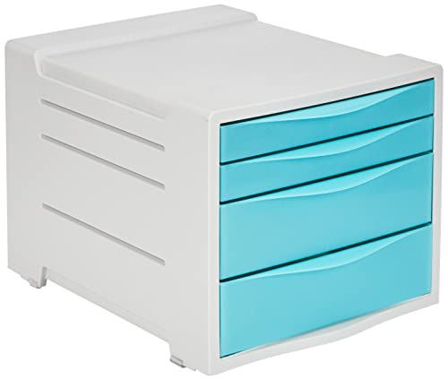 esselte-colour-breeze-cassettiera-4-cassetti-blu image 7