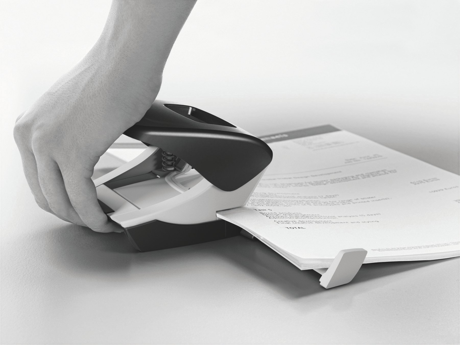 leitz-nexxt-perforatrice-ufficio-2-fori-40-fogli-rosso image 2