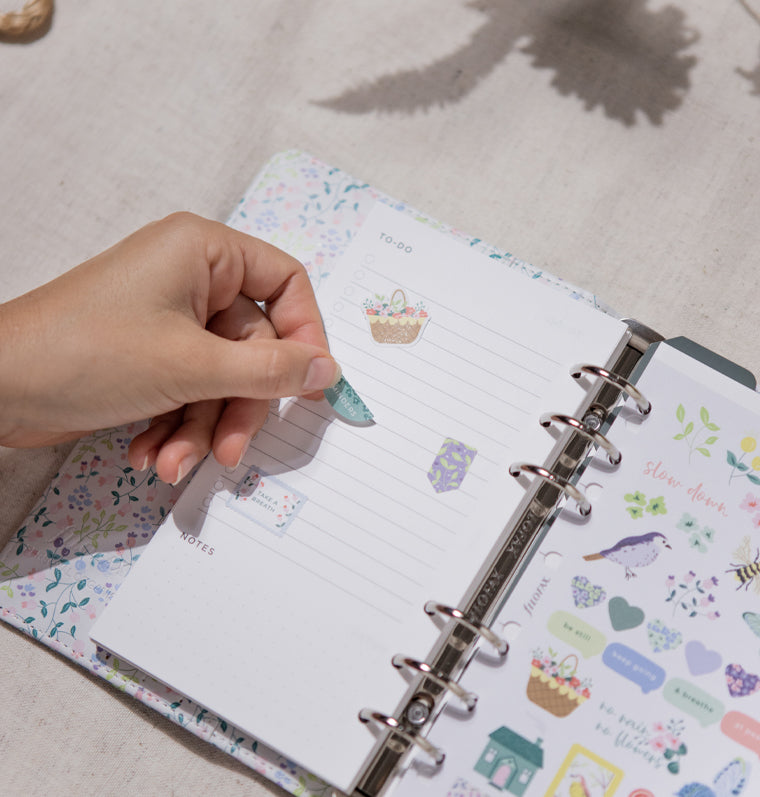 filofax-meadow-stickers-set-6-fogli-a5-personal image 7