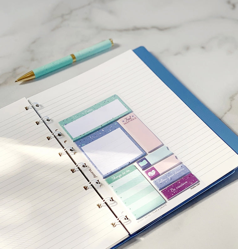 filofax-expressions-set-sticky-notes-e-segnapagina-colorati image 4