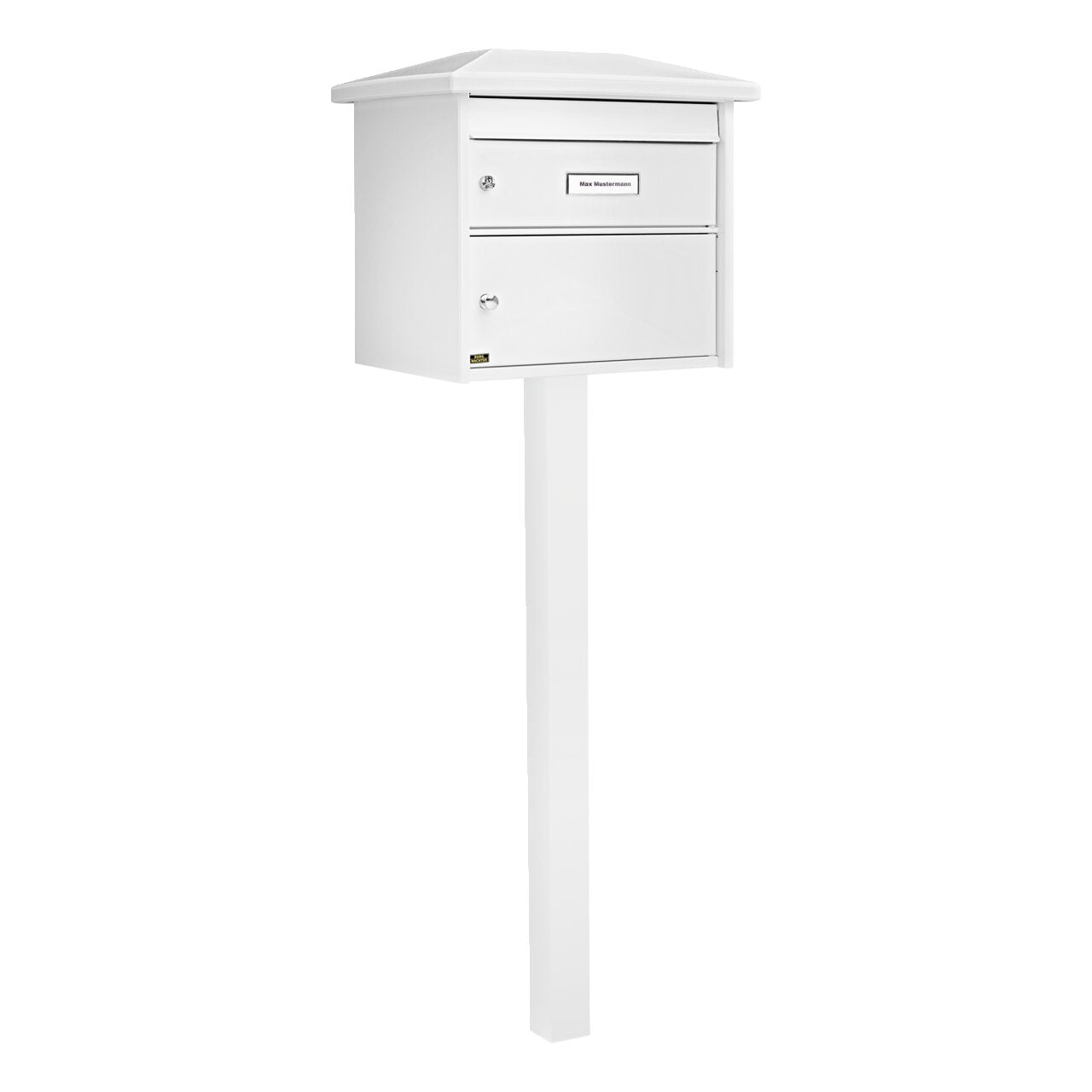 burg-w-chter-st-nder-est-1-supporto-in-acciaio-bianco-per-cassetta-postale image 5