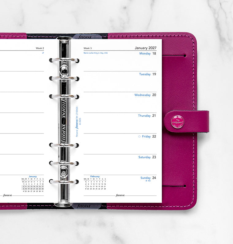 filofax-calendario-1-settimana-per-pagina-personal-2027-inglese image 2