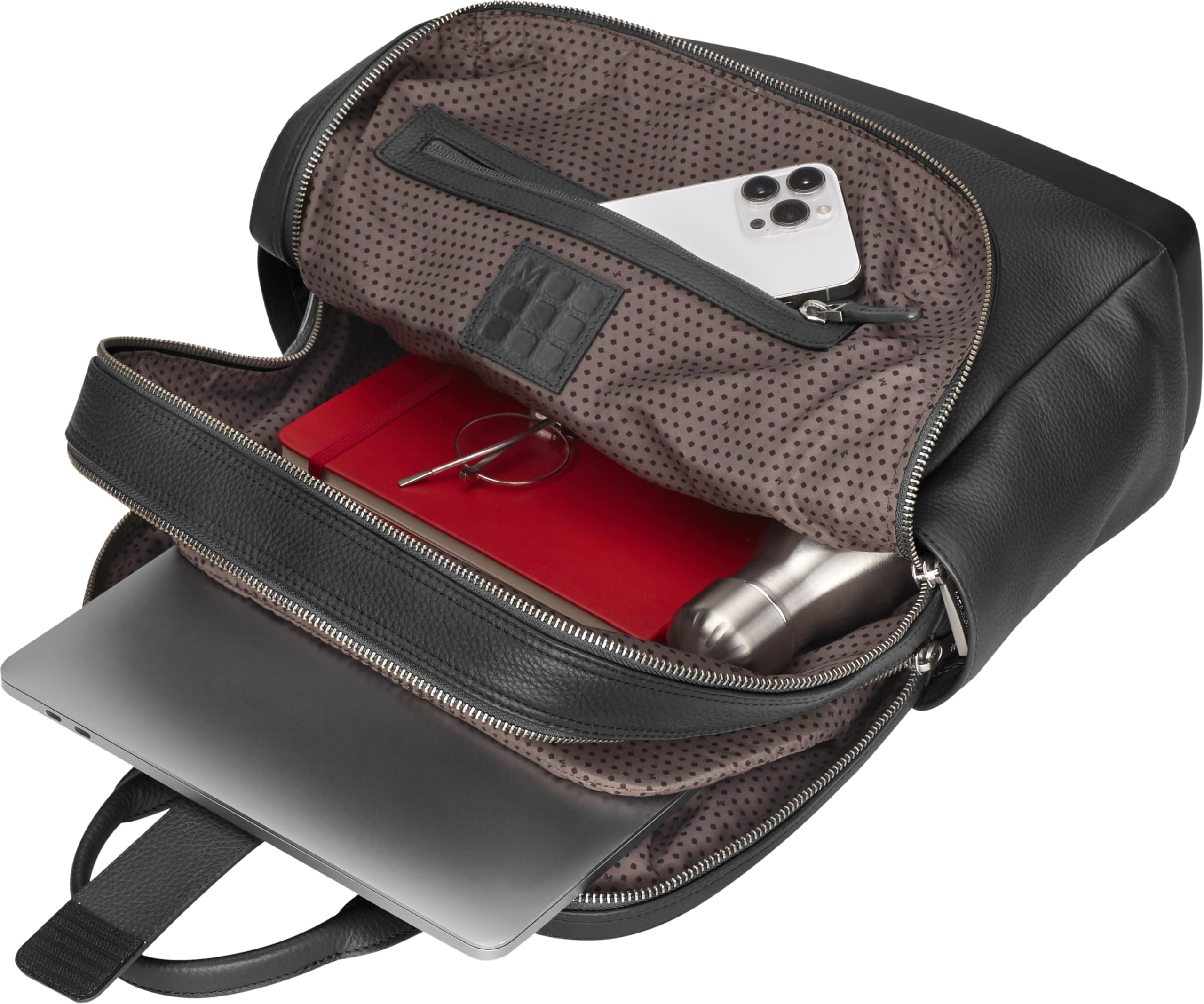 moleskine-classic-pro-backpack-pelle-nero-porta-pc-15-43-x-33-x-14-cm image 7