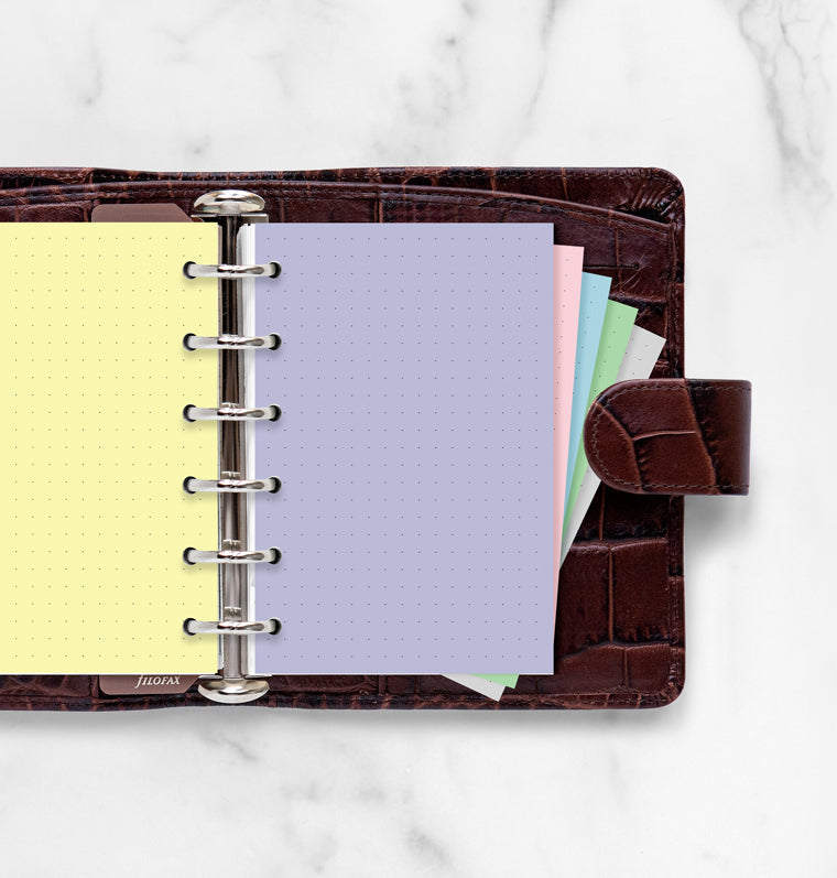 filofax-journal-pocket-refill-pastello-dotted image 2