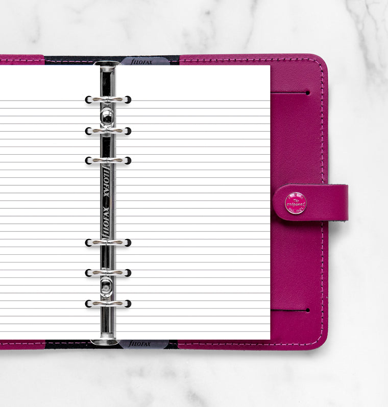 filofax-fogli-a-righe-bianchi-personal-30-fogli image 3
