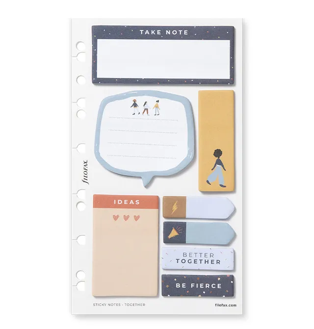 filofax-together-sticky-notes-set-compatibile-a5-personal image 1