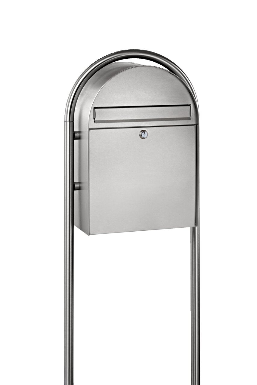 burg-w-chter-nordic-st-nder-3785-ni-supporto-in-acciaio-inox-per-cassetta-postal image 1