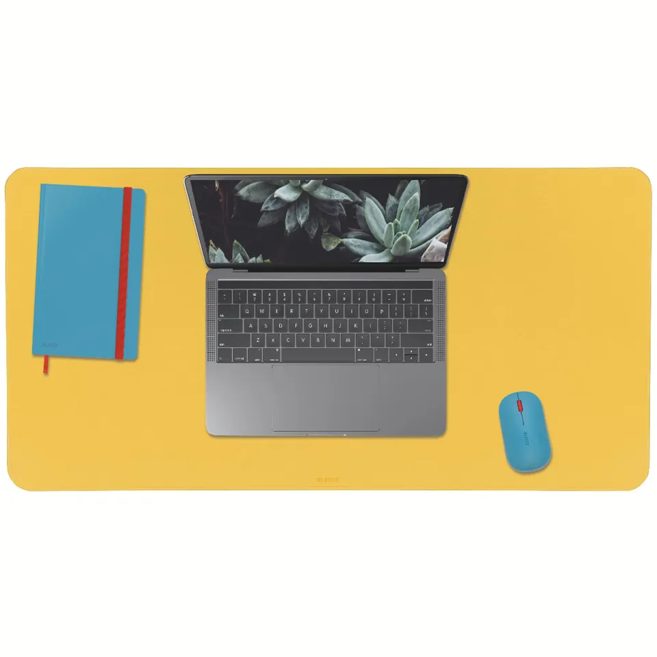 leitz-ergo-cosy-tappetino-scrivania-80x40-cm-giallo-caldo image 1