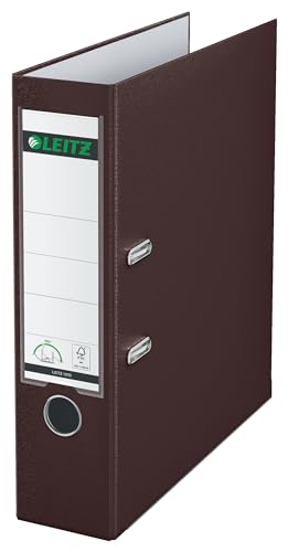 leitz-180-raccoglitore-a-leva-a4-dorso-80-mm-marrone image 7