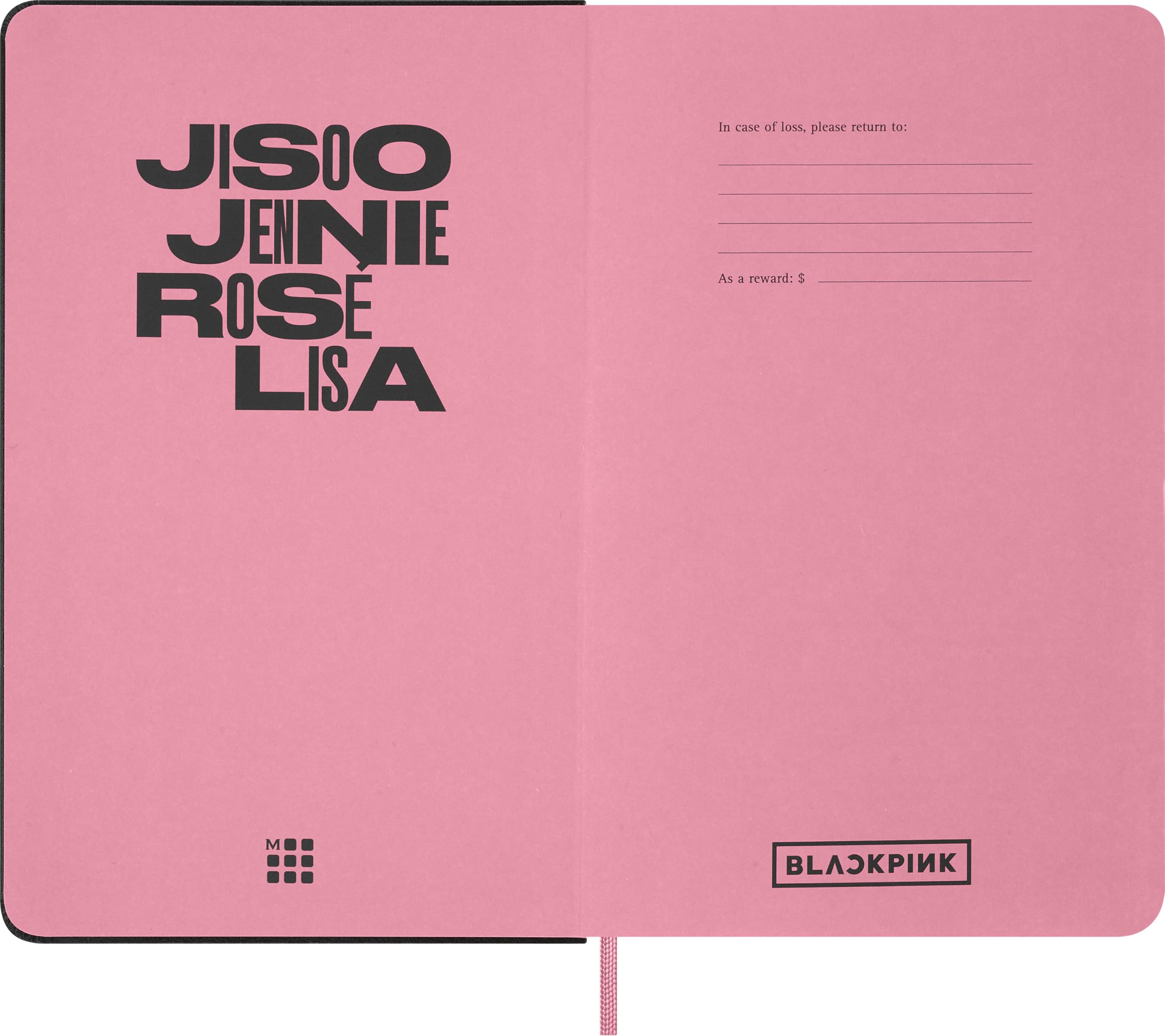 moleskine-x-blackpink-set-sketchbook-large-13x21-cm-5-matite-acquerellabili image 4
