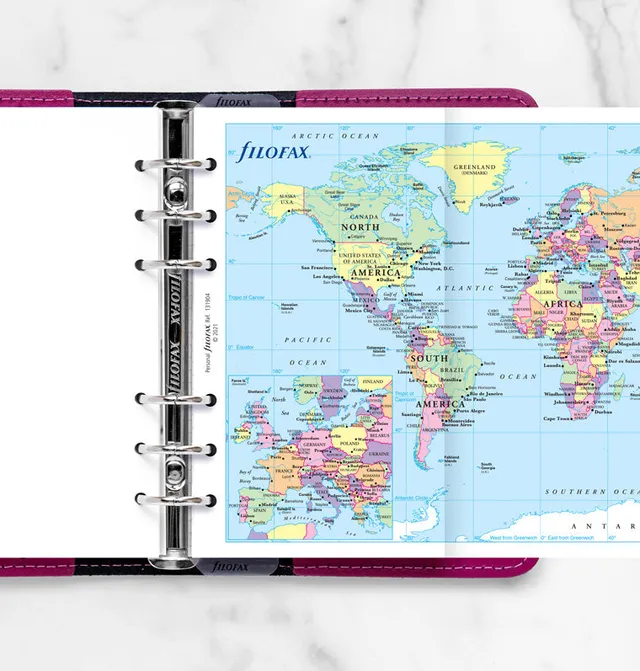 filofax-mappa-del-mondo-personal-accessorio-organiser image 1