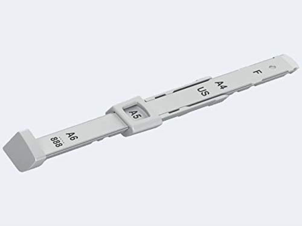 leitz-nexxt-binario-di-arresto-ricambio-per-perforatrice-plastica-grigio-chiaro- image 2