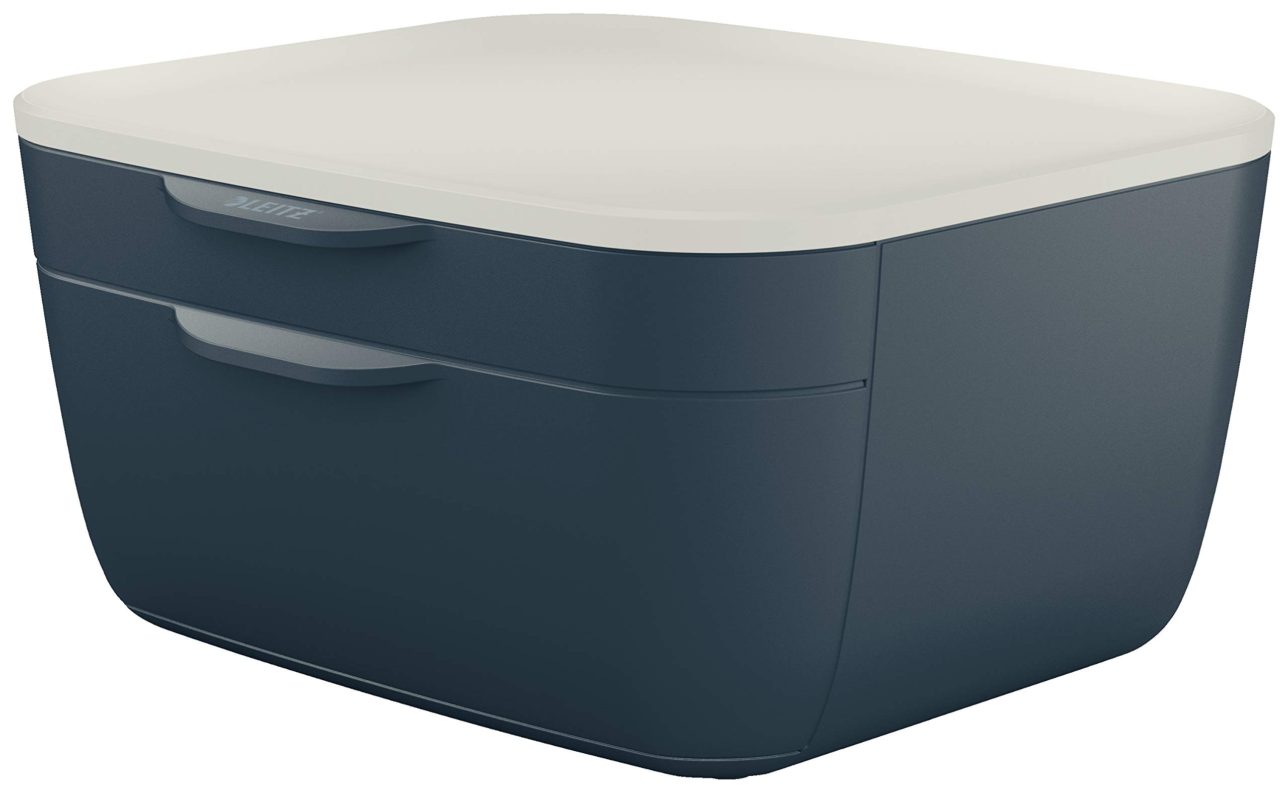 leitz-cosy-cassettiera-2-cassetti-grigio-velluto image 1