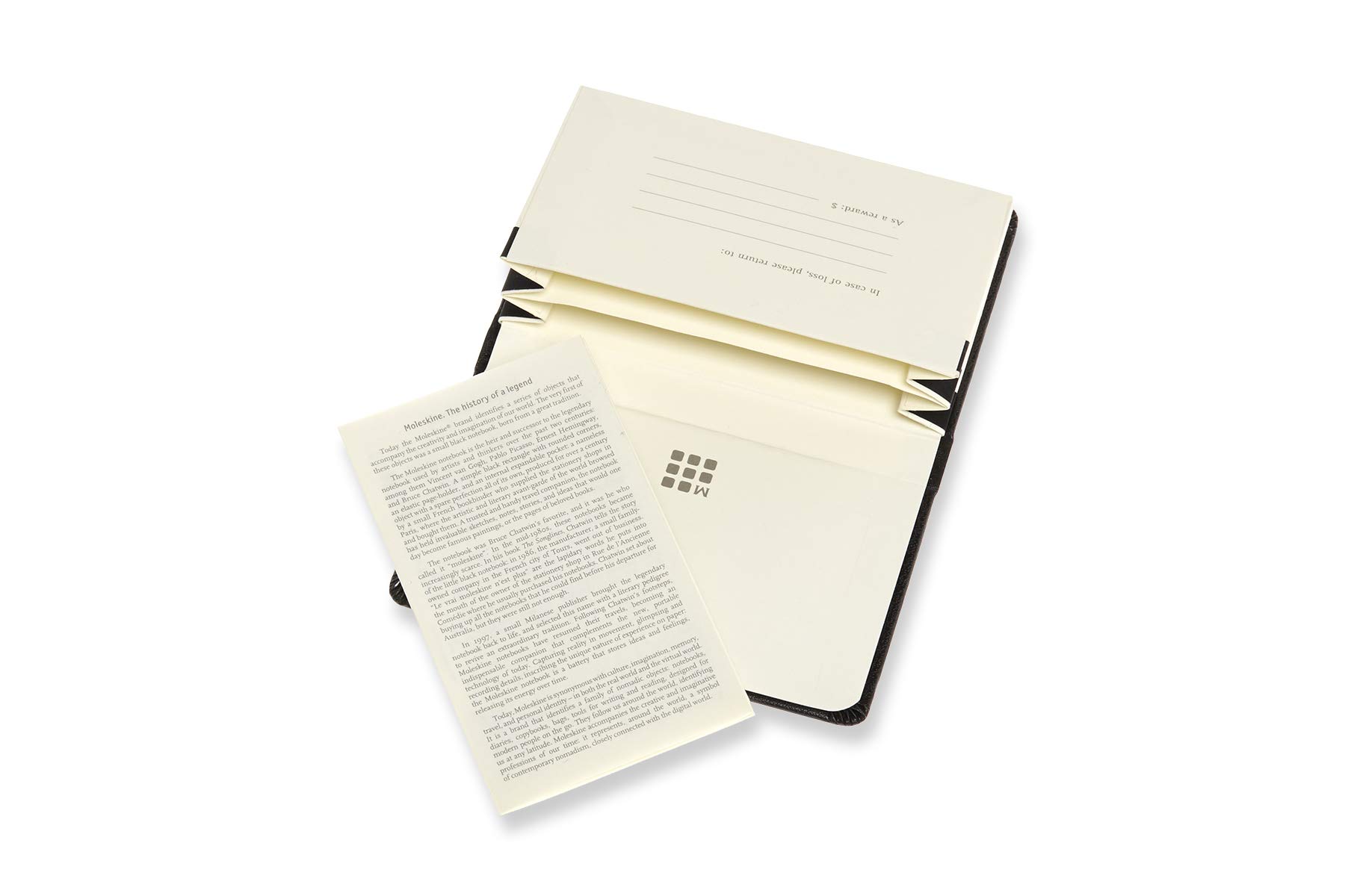 moleskine-pro-porta-biglietti-visita-xs-6-5x10-5-cm-nero image 3