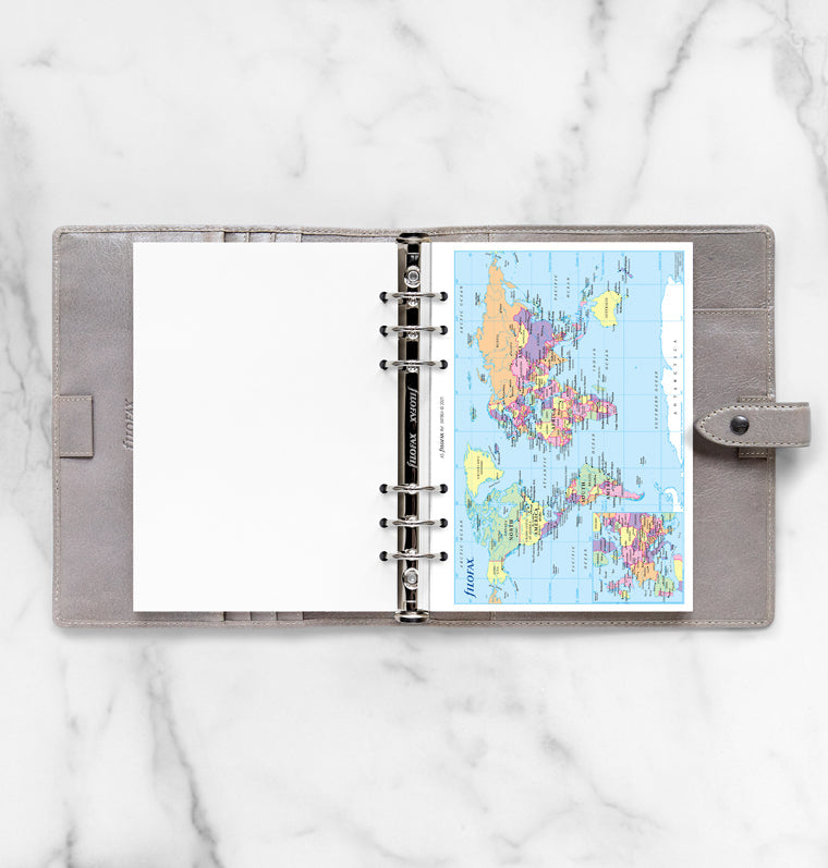 filofax-mappa-del-mondo-a5-per-organiser-e-clipbook image 2