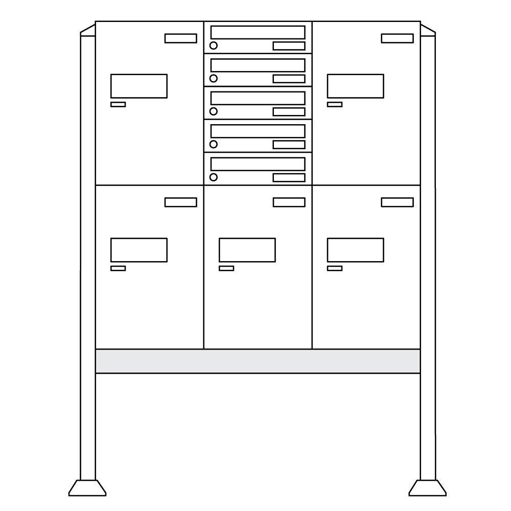 burg-w-chter-eboxx-anlage-aufgeschraubt-w-batteria-cassette-postali-bianca image 8