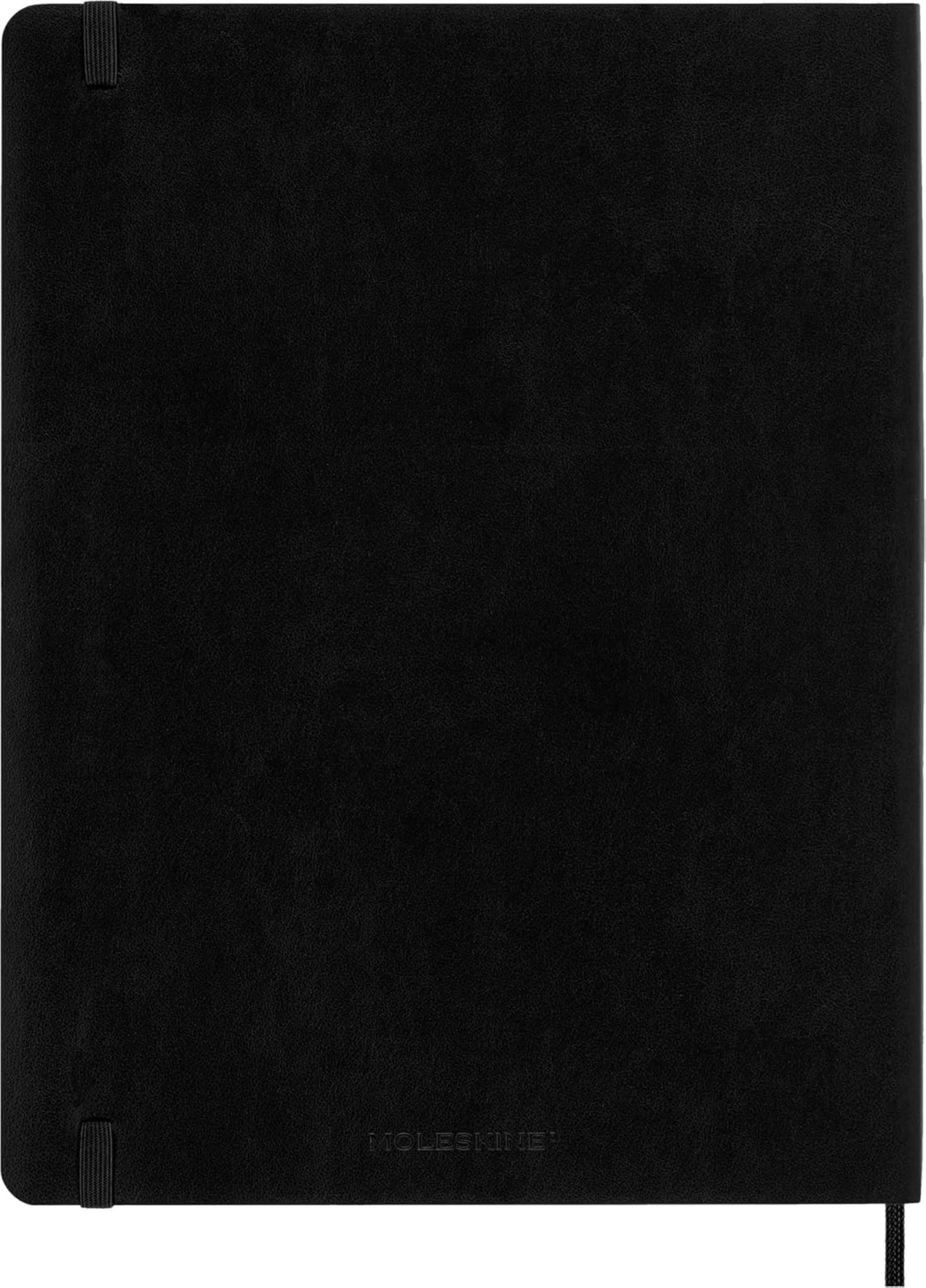 moleskine-classic-notebook-xl-19x25-cm-nero-pagine-bianche-192-pagine-copertina- image 3