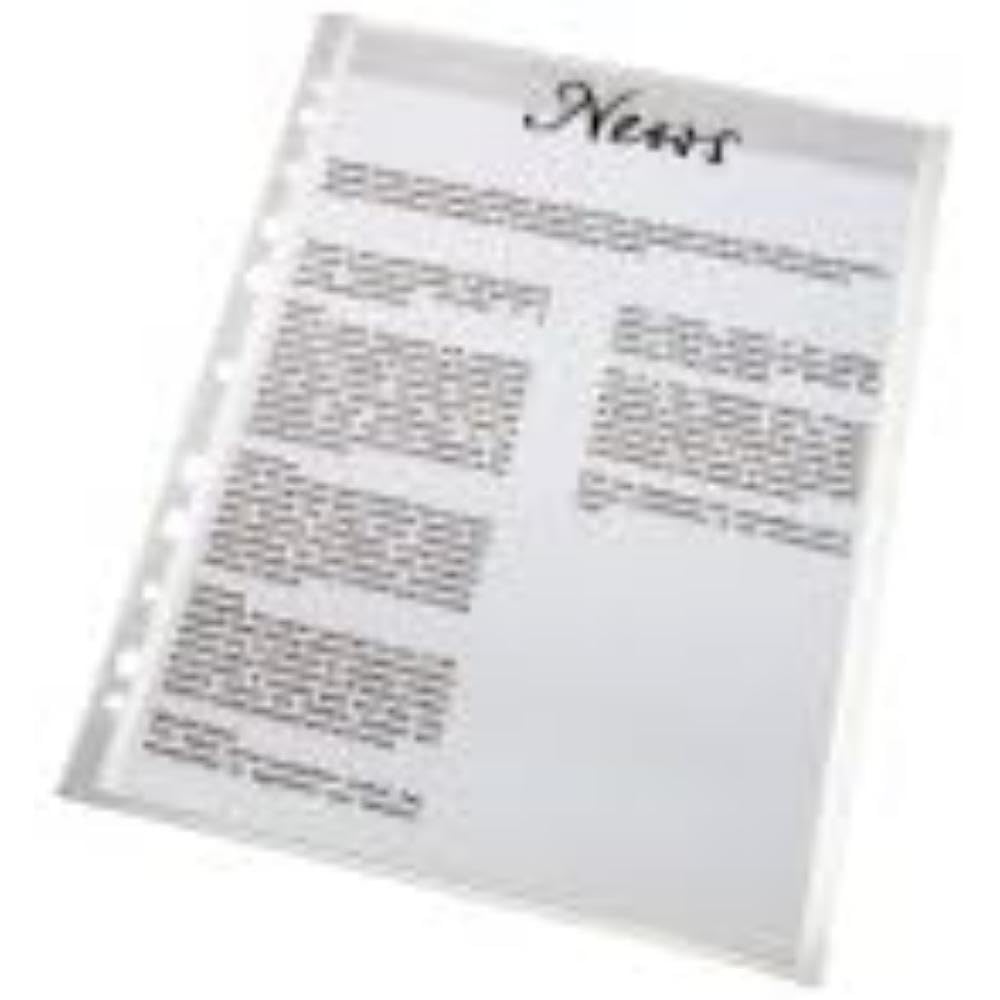 esselte-standard-set-100-buste-trasparenti-a4-opache-56171 image 2