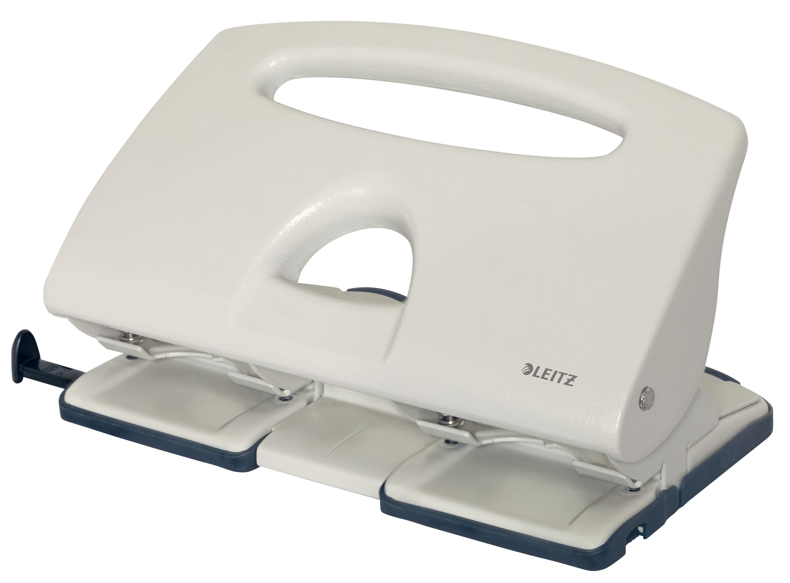 leitz-nexxt-perforatrice-da-ufficio-a-4-fori-40-fogli-grigio-chiaro image 1