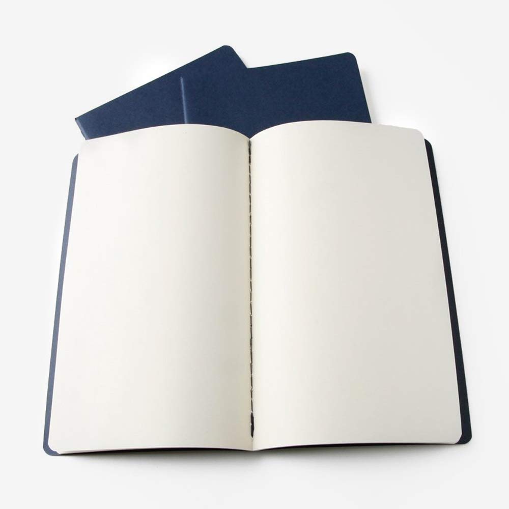 moleskine-cahier-journal-pagina-bianca-blu-set-3-quaderni image 2