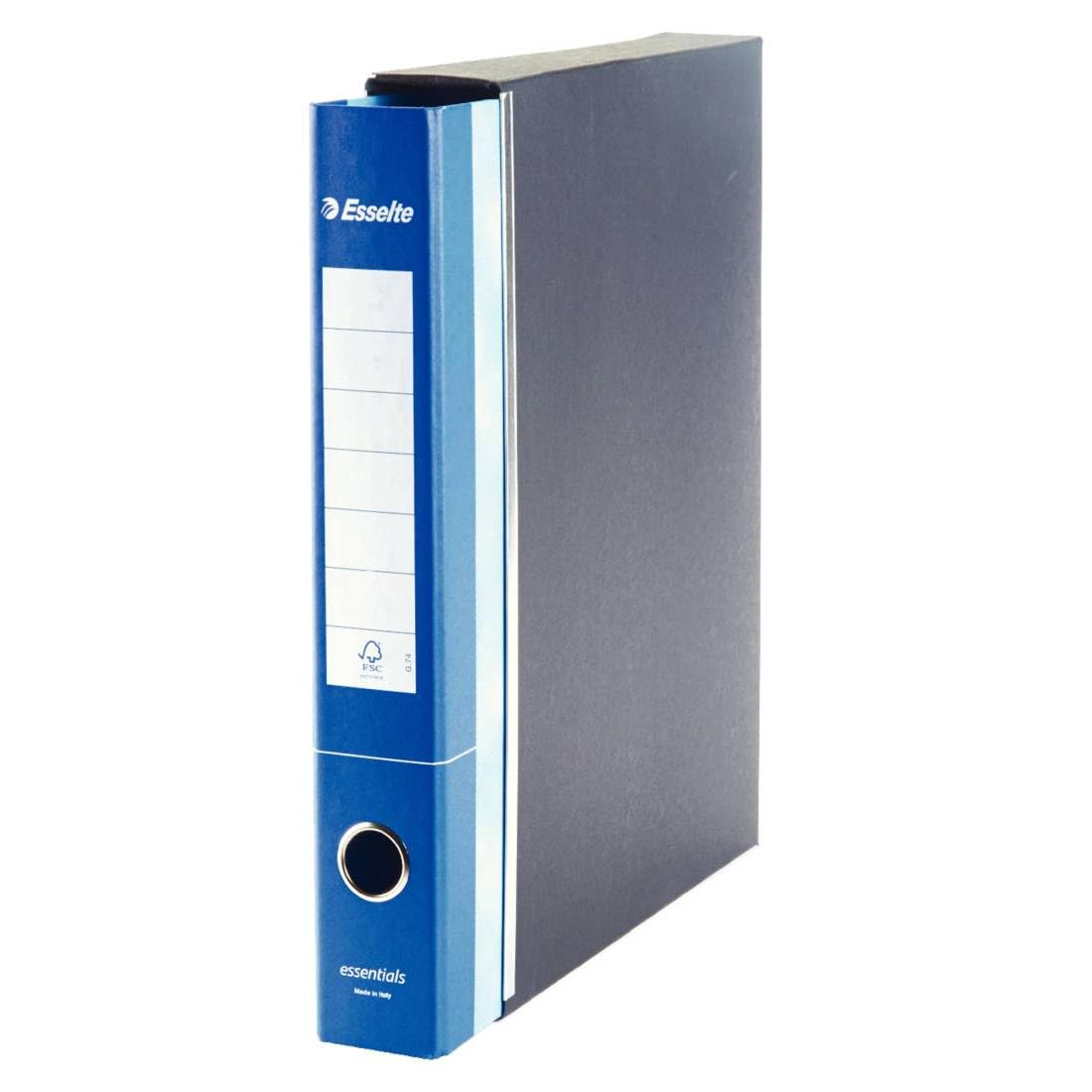 esselte-essentials-registratore-23x33-cm-dorso-5-cm-blu image 2