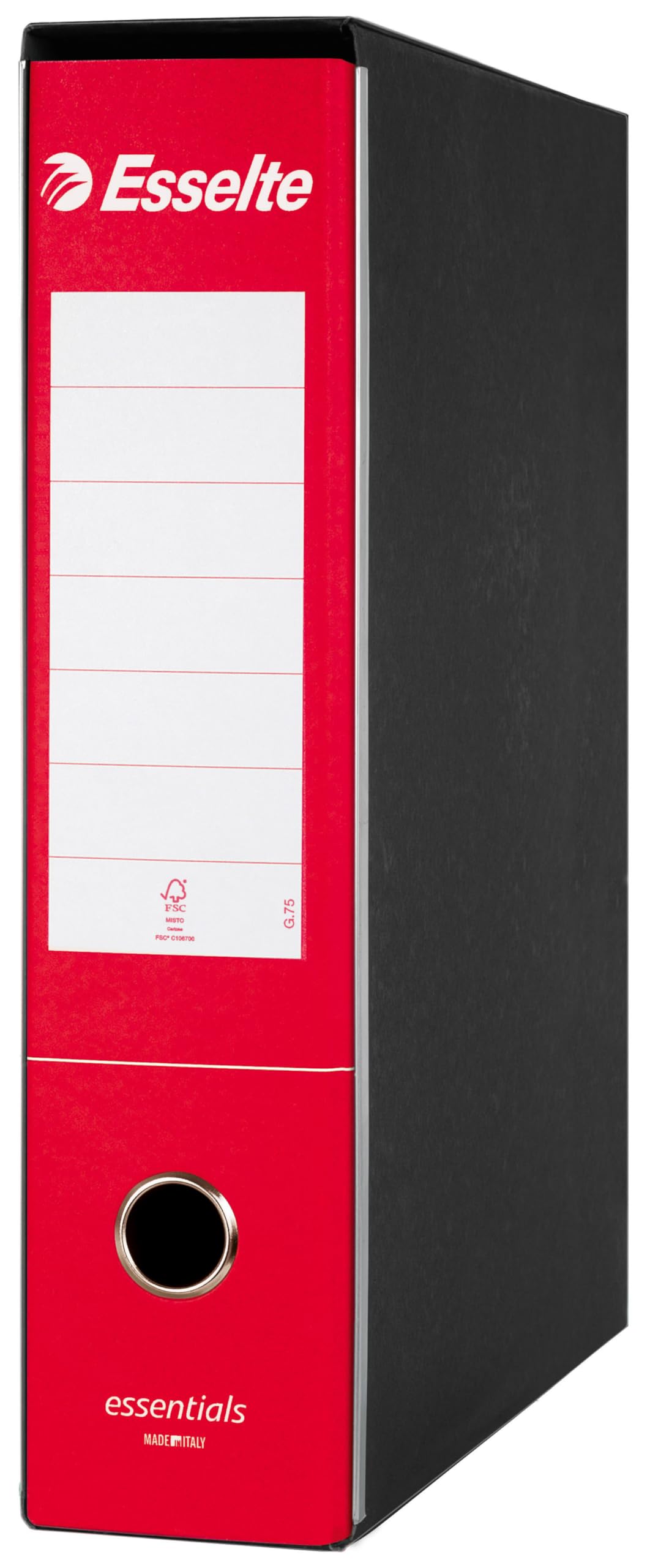 esselte-essentials-g75-registratori-a-leva-protocollo-23x33-dorso-8-cm-rossi-6-p image 7