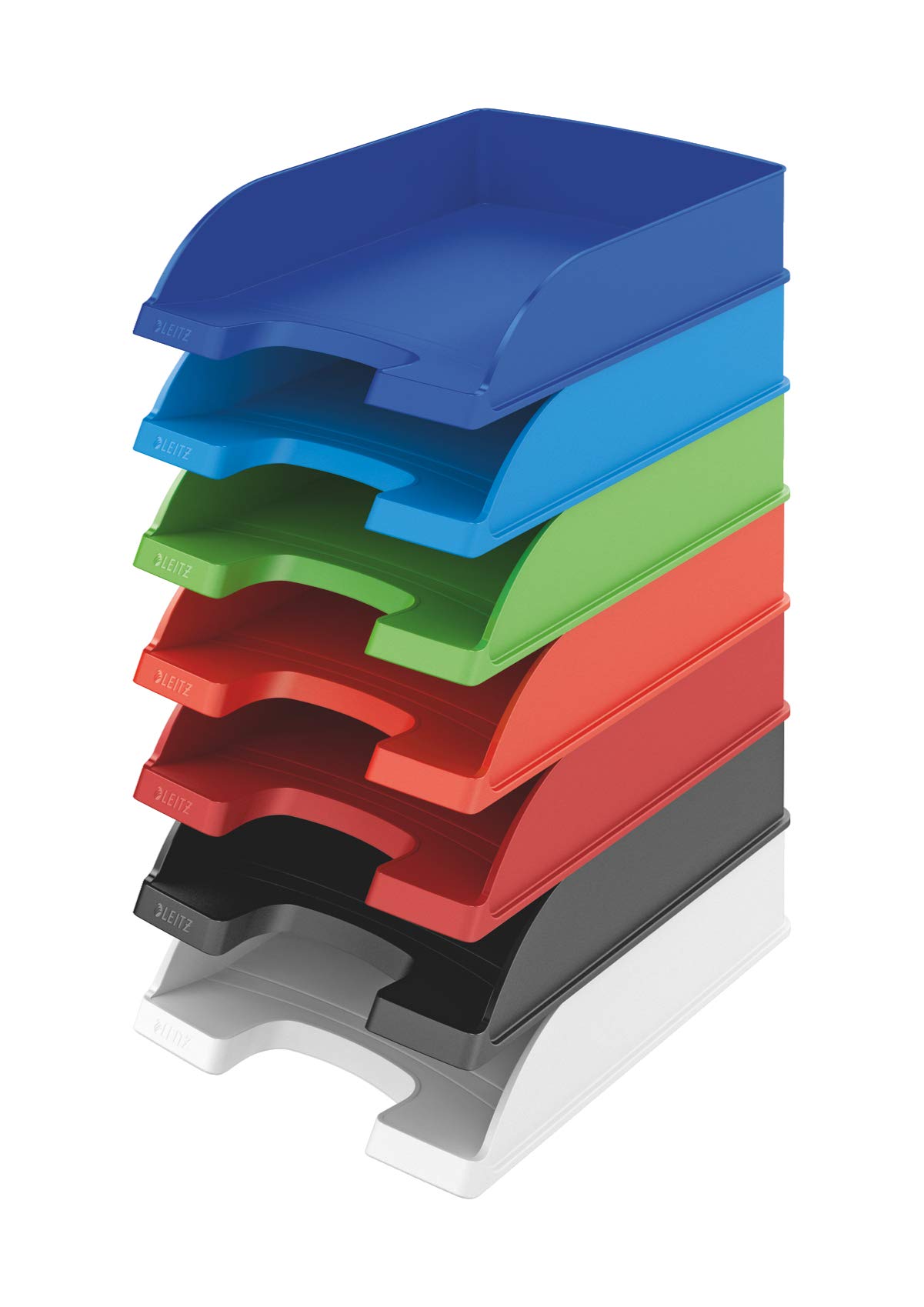 leitz-plus-standard-vaschetta-portacorrispondenza-a4-argento-5-pezzi image 6
