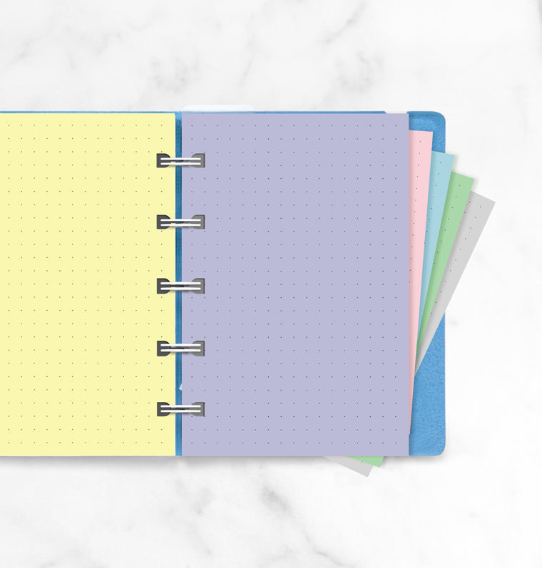 filofax-notebook-pocket-refill-pastello-dotted image 2