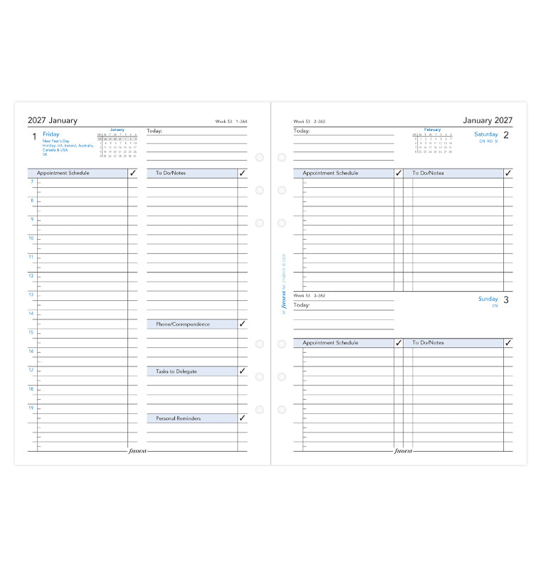 filofax-diario-1-giorno-per-pagina-con-appuntamenti-a5-inglese-2027 image 4