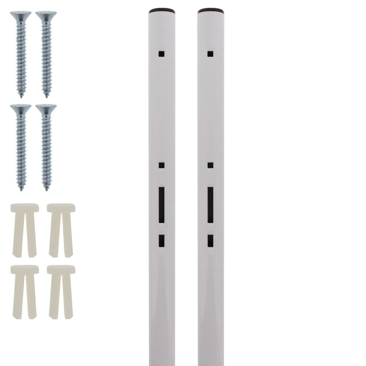 burg-w-chter-universal-150-accessorio-per-cassetta-postale-in-acciaio-bianco image 2