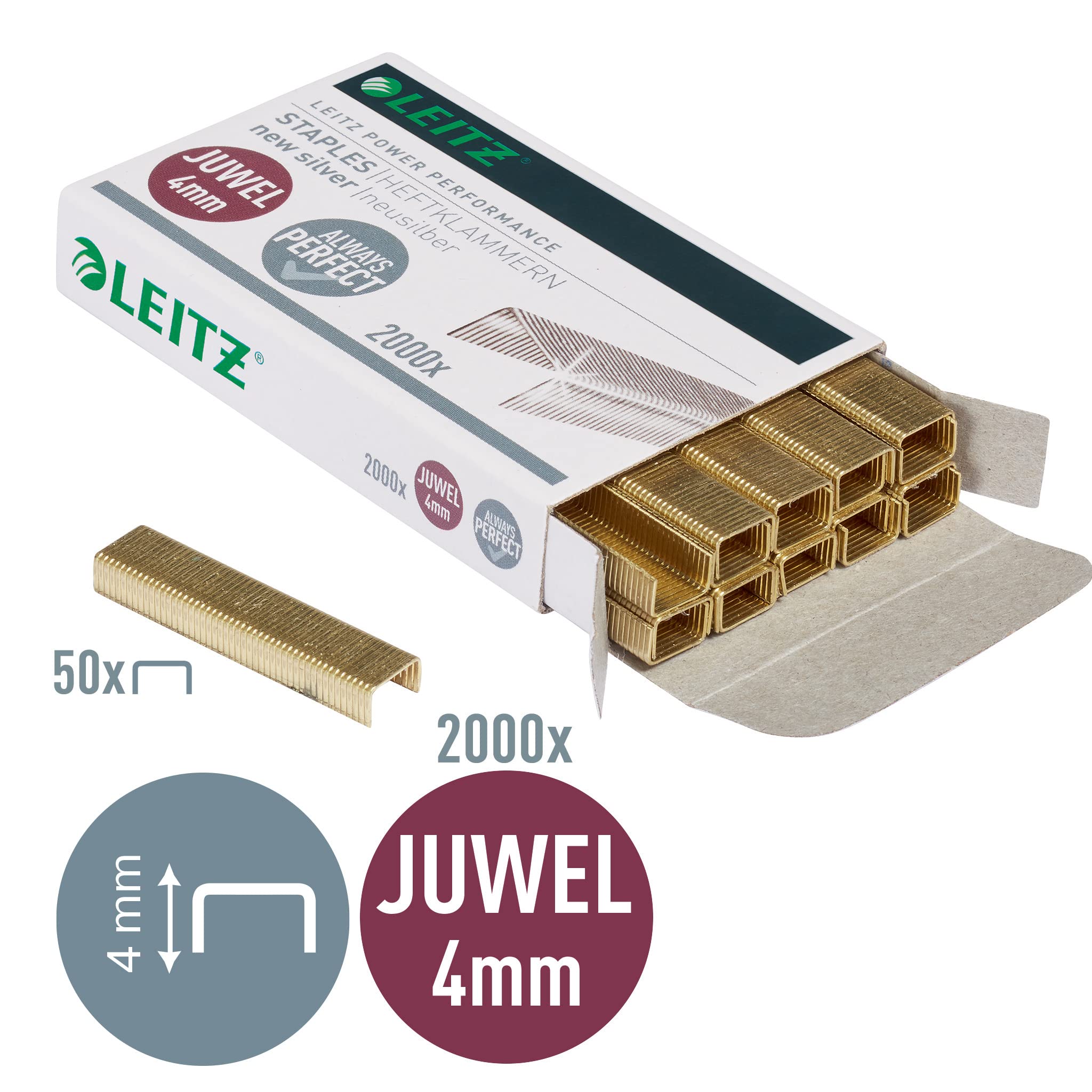 leitz-juwel-punti-metallici-4-mm-argento-confezione-2000-pezzi image 3