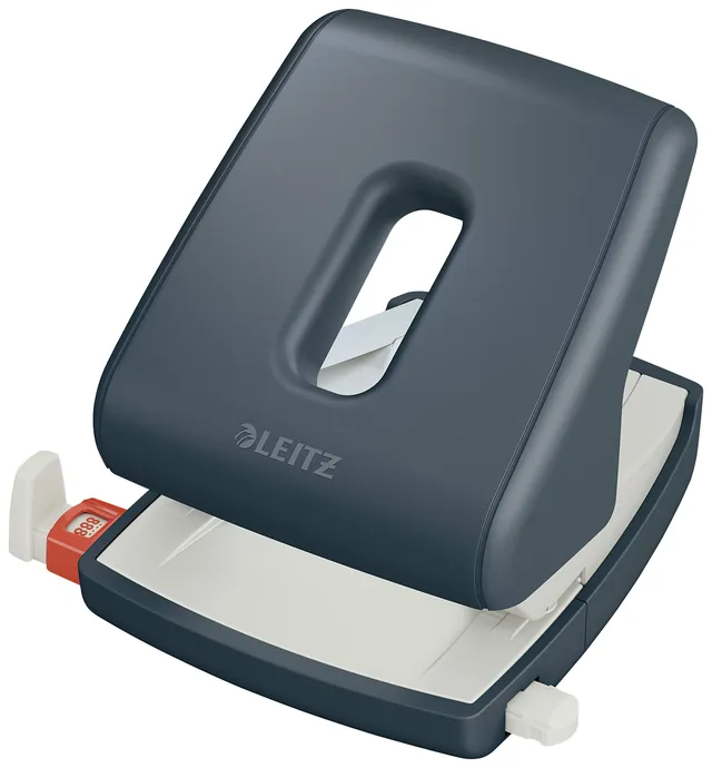 leitz-perforatore-cosy-30-fogli-velvet-grey-50040089-2-4-fori image 1