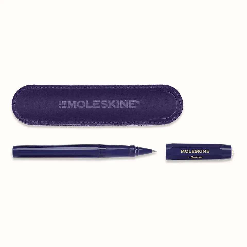 moleskine-x-kaweco-set-standard-penna-a-sfera-viola image 1