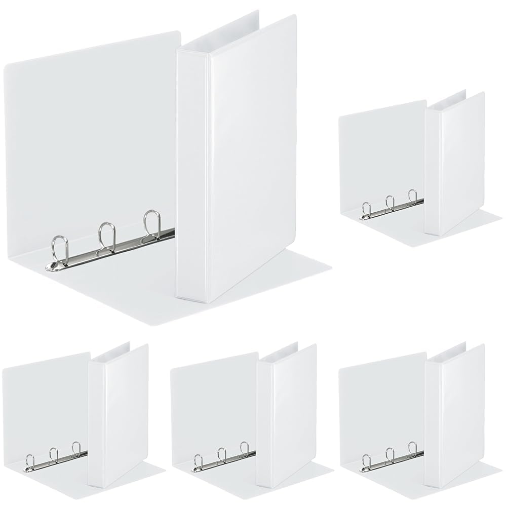 esselte-essentials-panorama-raccoglitore-4-anelli-d-a4-dorso-5-cm-bianco image 6